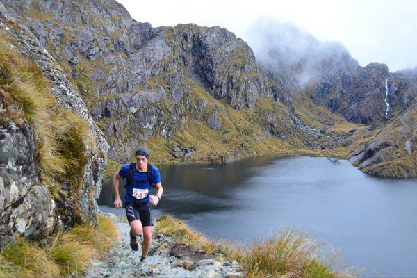 Routeburn Classic overall winner Luke Hurring